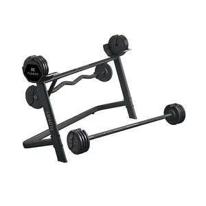 Manufacturer Well Made Adjustable 80lb 36.3kg Weightlifting Combination Barbell And Dumbbell Set 80LB Barbell