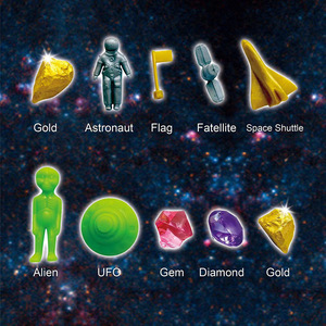 ชุดของเล่นสำรวจดาวเคราะห์ยอดนิยมจากผู้ผลิต ชุดขุดค้นสมบัติดาวเสาร์ ของเล่นอวกาศสำหรับเด็ก - Product Image 4