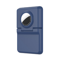 Dompet Magnetik Mag Safe yang Kuat dengan Tempat Airtag untuk iPhone