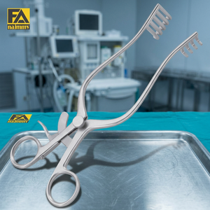 TRAVERS RETRACTORS 21cm (Blunt) Retractor Wullstein Retractor Acero Inoxidable Righby Retractor 18cm 7" - Product Image 4