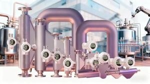 Débitmètre massique Coriolis numérique intégré OEM pour eau et gaz, certifié IECEX EXD, avec écran LCD, 4-20mA, HART, RS485, en acier inoxydable, haute précision - Product Image 4