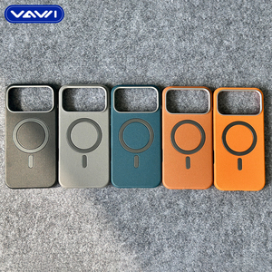 VAWI L105 Étui de téléphone magnétique en <span class=keywords><strong>cuir</strong></span> massif de luxe pour <span class=keywords><strong>iPhone</strong></span> <span class=keywords><strong>12</strong></span> 13 14 15 16 17 <span class=keywords><strong>Pro</strong></span> <span class=keywords><strong>Max</strong></span> <span class=keywords><strong>Coque</strong></span> Téléphone - Product Image 2