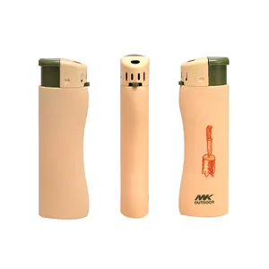 MK廉价空白升华气体雪茄喷射压力煤油打火机充电电子烟