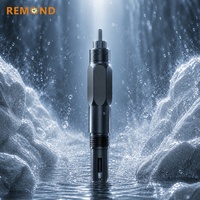 Sonde de conductivité numérique en graphite EC, double sortie RS485 4-20mA, sonde EC bipolaire pour eau de circulation industrielle, OEM 0-20mS/cm