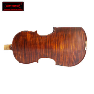 Aiersi marca profesional hecho a mano barnizado rojo marrón violín de arce flameado de alta calidad con estuche <span class=keywords><strong>y</strong></span> arco - Product Image 3