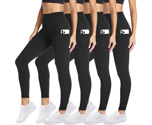 High Quality Mid Seamless Butt Lift Leggings Women Solid Streetwear Fitness Scrunch <b>Bum</b> Yoga <b>Pants</b> Four-Way Stretch Breathable - Product Image 4