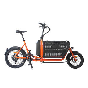 <span class=keywords><strong>Meilleur</strong></span> vélo cargo électrique familial à pédales 48 V 2025, vélo cargo électrique 8 vitesses avec siège enfant et housse de pluie (prix du vélo électrique uniquement) - Product Image 1