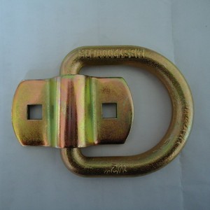 D Type <b>Ring</b> 12 Inches Forged With Pressure <b>Plate</b> For Trailer Accessories D3001 R - Product Image 3