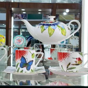 Service à thé de l'après-midi en porcelaine fine <span class=keywords><strong>Villeroy</strong></span> & Boch, motif floral, style pastoral, tasse à café et soucoupe en céramique, cadeau pour la maison - Product Image 1