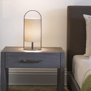 <span class=keywords><strong>Lampe</strong></span> <span class=keywords><strong>de</strong></span> table en tissu, <span class=keywords><strong>chevet</strong></span> <span class=keywords><strong>de</strong></span> chambre à coucher, lumière d'ambiance populaire sur Instagram pour adolescentes, housse en lin LED décorative <span class=keywords><strong>de</strong></span> nuit - Product Image 1