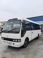 Conversion RHD d'un bus Toyota Coaster d'occasion, 30 places, diesel, minibus d'occasion