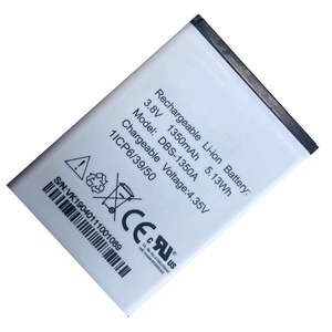 Batterie externe rechargeable Li-polymère, compatible avec le <span class=keywords><strong>téléphone</strong></span> portable <span class=keywords><strong>Doro</strong></span> DBS-1350A, 3.8V, 5,13 wh - Product Image 3