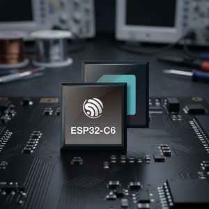 Modules émetteurs-récepteurs RF exquis ESP32-C6, modems Bluetooth V5.0 Zigbee 2.412-2.484GHz, 40-VFQFN, avec pad exposé, IC RF TxRx uniquement - Product Image 3