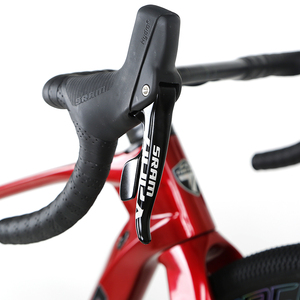 Vélo de course/<span class=keywords><strong>gravel</strong></span> hybride en carbone neuf de fabrication chinoise V3 700x40c avec freins à disque hydrauliques complets, 11 vitesses Apex - Product Image 2