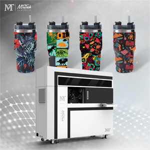 Mtutech tốc độ cao 360 ROTARY máy in UV trên chai nước máy in và hình trụ bề mặt máy in UV cho cốc - Product Image 6