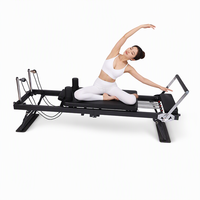 FAPRE OEM Reformer Pilates Durable pour la Maison, Reformer Pilates Commercial Pliable à Châssis en Acier pour la Rééducation