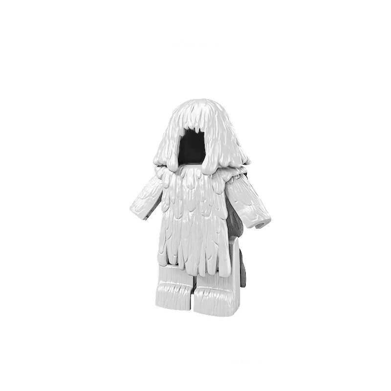 Costume Ghillie enneigé (plastique dur)