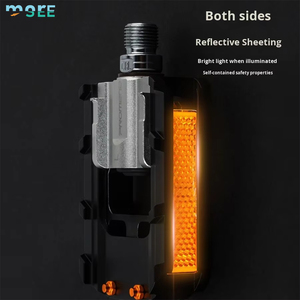 Pédales de vélo SeeMore 9/16 pour <span class=keywords><strong>VTT</strong></span>, vélo de route, <span class=keywords><strong>pédale</strong></span> <span class=keywords><strong>plate</strong></span> avec broches, <span class=keywords><strong>pédale</strong></span> plateforme légère en aluminium pour vélos de voyage et de cyclo-cross - Product Image 6