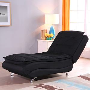 Fauteuil de salon 3-en-1 en <span class=keywords><strong>velours</strong></span> <span class=keywords><strong>noir</strong></span> confortable et doux Fauteuil de salon Za Kisasa China Cama Barato Para <span class=keywords><strong>Casa</strong></span> Relaxing Dining Bedroom - Product Image 2
