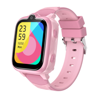 Reloj Inteligente 4G para Niños con GPS, Pantalla IPS, Carga Magnética, Diseño Cuadrado, SOS, WiFi, Android 8.1, Resistente al Agua IP67, para Niños y Niñas Estudiantes