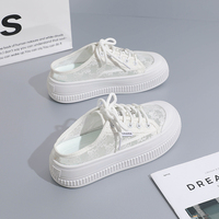 Chaussures de sport pour femmes, chaussures en maille tricotée pour femmes, chaussures de marche confortables pour femmes