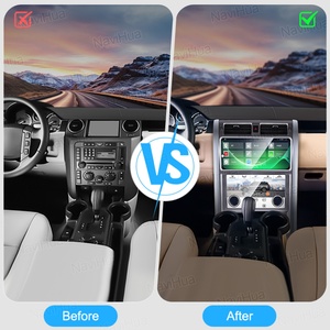 Navihua Nueva Pantalla Doble para Land Rover Discovery 3, Pantalla Curva de 13.3 Pulgadas para Radio de Coche con Panel de Control de Climatización de 10 Pulgadas - Product Image 6