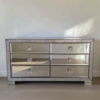 Meuble TV moderne en bois avec rangement, support mural réglable en hauteur pour téléviseurs de 55 à 59 pouces - OE HOME pour salon, appartement, chambre, hôtel