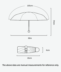 Mini paraguas de bolsillo con estilo ligero de marca personalizada de fábrica <span class=keywords><strong>6K</strong></span> 5 pliegues Manual Daisy Logo regalo de negocios para viajes de Damas - Product Image 6