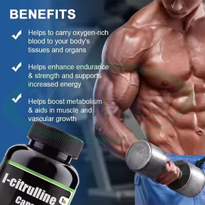 Capsules de L-citrulline de marque privée Supplément pré-entraînement Capsules de L-arginine L-citrulline - Product Image 2
