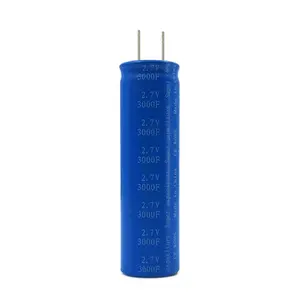 2.7V 3000F 1.25Ah 3Wh Rechargeable Battery Cell