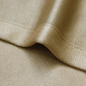 American Style Luxury Polyester Fabrics Yellow Blackout Window Curtains For The Living Room - Product Image 5