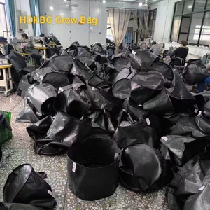 Muestras Gratis, Bolsas de Cultivo de 5/10/15/20/25/35/<span class=keywords><strong>50</strong></span>/75/80/110/135/200 Galones, Macetas de Tela Plástica de 300G con Asas, Bolsa de Cultivo Tejida de PP para Flores - Product Image 4