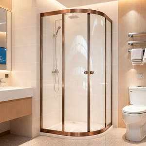 <span class=keywords><strong>Douche</strong></span> sur mesure étanche avec portes en verre sans cadre, <span class=keywords><strong>paroi</strong></span> <span class=keywords><strong>de</strong></span> <span class=keywords><strong>douche</strong></span> simple en verre coulissante pour salle <span class=keywords><strong>de</strong></span> bain - Product Image 6