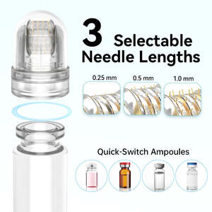 ไฮดราโรลเลอร์ กระชับผิว ลดเลือนริ้วรอย ชุบทองไทเทเนียม เดอร์มาโรลเลอร์ 64 เข็ม 0.25 มม. 0.5 มม. 1 มม. ไฮดรา เดอร์มา โรลเลอร์ - Product Image 4