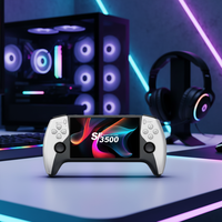 Console de jeu portable SF3500, écran 5 pouces 1920x1080, 10000 jeux classiques, autonomie de 5 à 7 heures, batterie 3000 mAh pour port USB