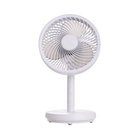 Couleur personnalisée noir blanc vert petite table de bureau support de bureau en plastique électrique rechargeable usb mini ventilateur portable en vrac