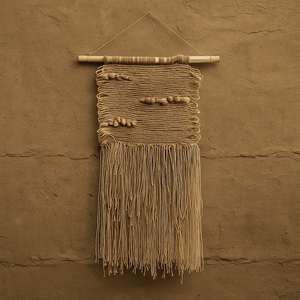 Il fornitore di lusso nordico minimalista bohémien di tessitura per la camera del caffè fornisce arte della parete come arte con geometrico e stretto - Product Image 2