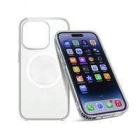 Étui de téléphone magnétique robuste en TPU PC transparent pour 12 13 Pro Max, origine Guangzhou