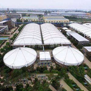 Waterworks nhà máy độ bền kéo màng nước thải hồ bơi Biogas nồi đảo ngược treo cấu trúc màng bao gồm công viên kho - Product Image 6