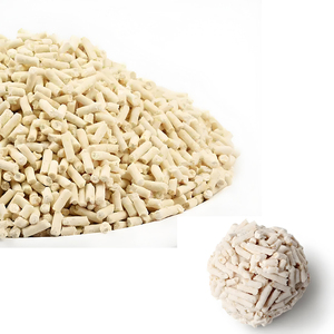 Fabrik Großhandel Premium Tofu Katzen sand Benutzer definierte natürliche staubfreie und umwelt freundliche spülbare Katzenstreu in loser Schüttung - Product Image 1