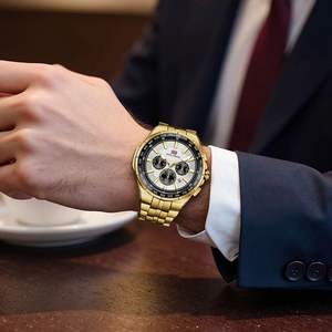 Reloj de Cuarzo Deportivo para Hombre MINI FOCUS MF0613G, Cronógrafo, Resistente al Agua, Correa de Acero Inoxidable, Novedades de Moda 2026 - Product Image 5