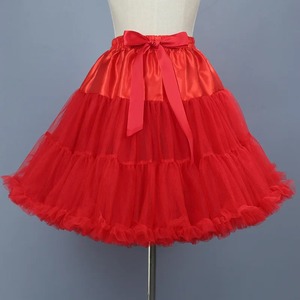 <span class=keywords><strong>Jupon</strong></span> Lolita rouge femme court Halloween Crinoline Mini <span class=keywords><strong>robe</strong></span> de bal sous-jupe <span class=keywords><strong>Rockabilly</strong></span> Tulle Tutu <span class=keywords><strong>robe</strong></span> accessoires de mariage - Product Image 1