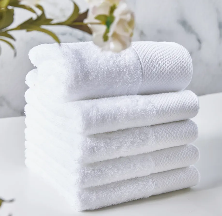 Cotton Bath Towels Cotton Towels Premium Cotton Hotel Towel Set Brand Logo And Bath Towels Absorbent White Hotel Towels Bath 100% Cotton