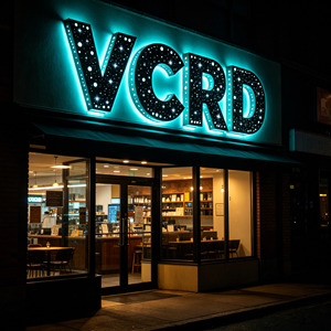 Enseigne extérieure entièrement perforée, effet ciel étoilé 3D, lettres lumineuses personnalisées pour devanture de magasin, enseigne extérieure - Product Image 2