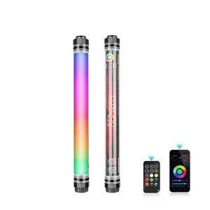 LUXCEO P7RGB PRO Professional LED Video Lighting Kit RGB Colors APP Control&Remote Control Tube Waterproof LED Photography Light