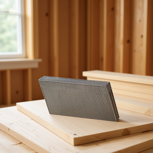 Clavos de acabado calibre 16, 2 pulgadas, cabeza plana en ángulo, acero galvanizado, para trabajos de acabado, 2000 unidades - Product Image 2