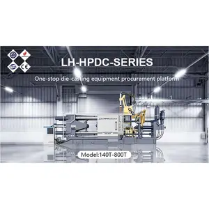 LH-HPDC 500T Op Maat Gemaakte Oem Metalen Koude Kamer Spuitgieten Machine Voor Aluminium Gegoten Onderdelen