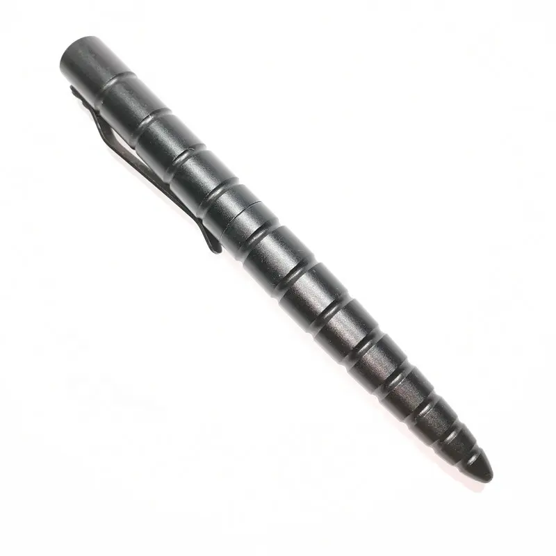 전술 티타늄 펜 w/클립 및 유리 차단기, 남성을 위한 이상적인 멀티 툴