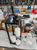 RUILI Nouvelle Conception Machine à Sceller Manuelle pour Boîtes, Bidons de Boissons Gazeuses, Café, Bière et Bubble Tea