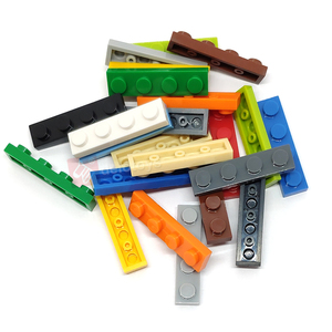DELO TOYS（16色）儿童塑料拼装玩具 模型积木 散装积木 1x4 块状积木 1*<span class=keywords><strong>4</strong></span> DIY零件 1 X <span class=keywords><strong>4</strong></span> (NO.3710) - Product Image 2